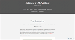 Desktop Screenshot of kellyelizabethmagee.com
